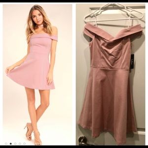 Blush homecoming or special occasion dress
